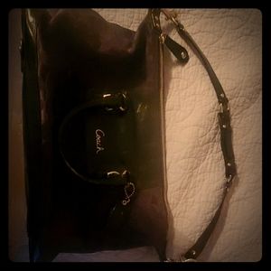 Large Black Coach Purse